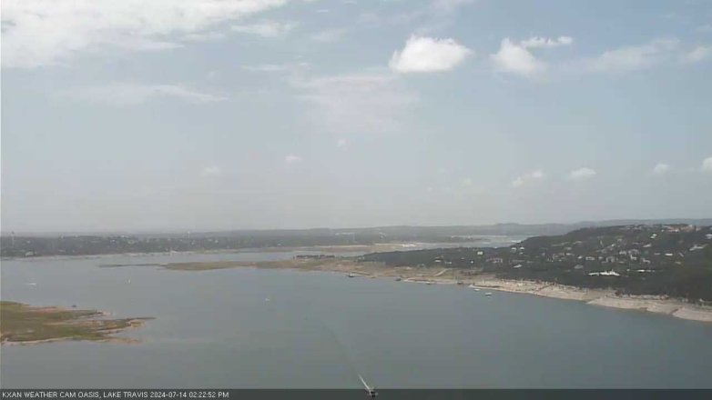 Lake Travis webcam, July 14, 2024 2:25 PM CT