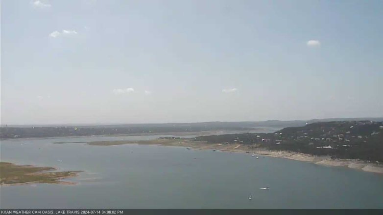 Lake Travis webcam, July 14, 2024 4:00 PM CT
