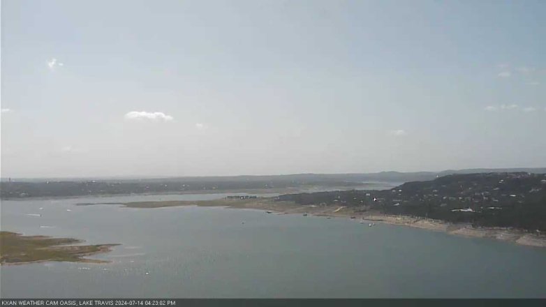 Lake Travis webcam, July 14, 2024 4:25 PM CT