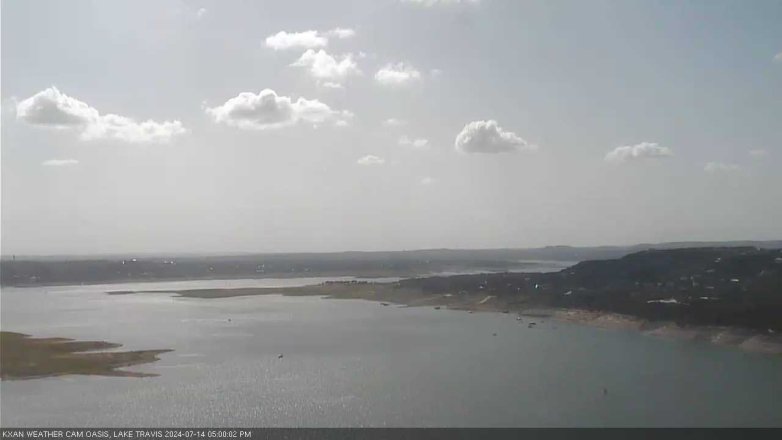 Lake Travis webcam, July 14, 2024 5:00 PM CT
