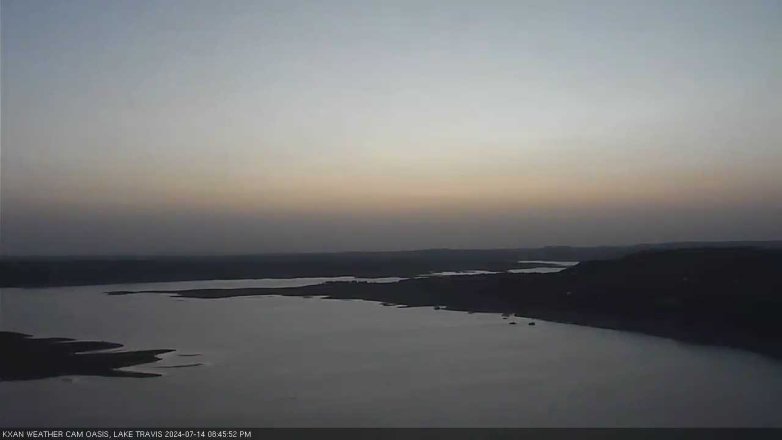 Lake Travis webcam, July 14, 2024 8:45 PM CT