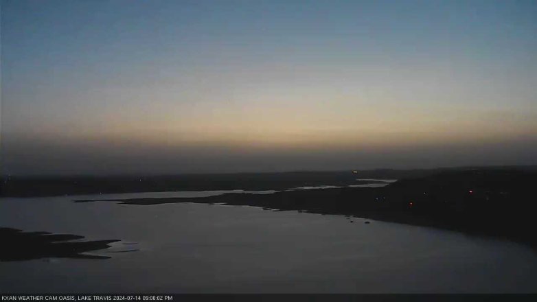 Lake Travis webcam, July 14, 2024 9:00 PM CT