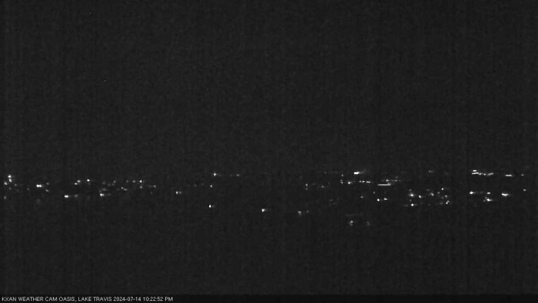 Lake Travis webcam, July 14, 2024 10:25 PM CT