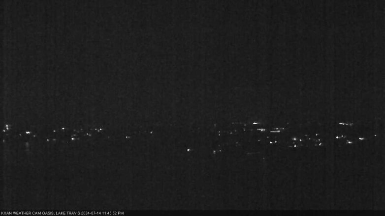 Lake Travis webcam, July 14, 2024 11:45 PM CT