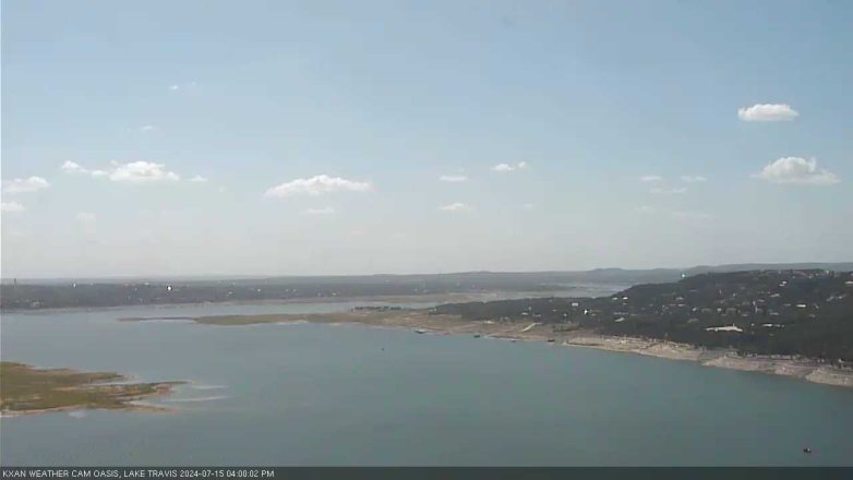 Lake Travis webcam, July 15, 2024 4:00 PM CT