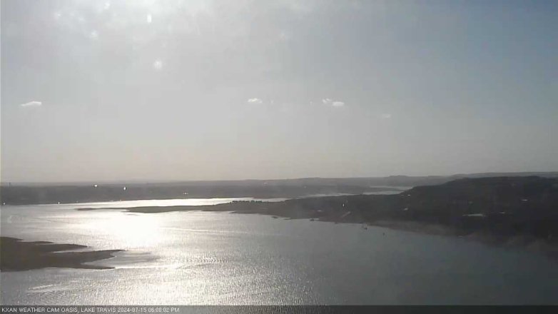 Lake Travis webcam, July 15, 2024 6:00 PM CT