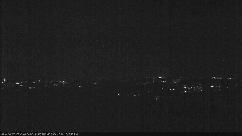 Lake Travis webcam, July 15, 2024 10:25 PM CT