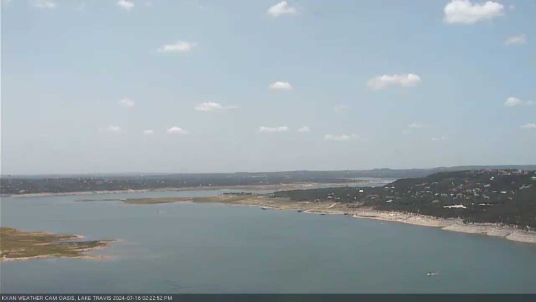 Lake Travis webcam, July 16, 2024 2:25 PM CT