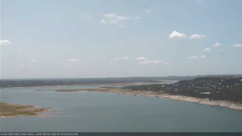 Lake Travis webcam, July 16, 2024 2:45 PM CT