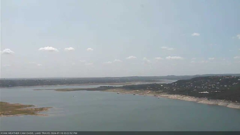 Lake Travis webcam, July 16, 2024 3:25 PM CT
