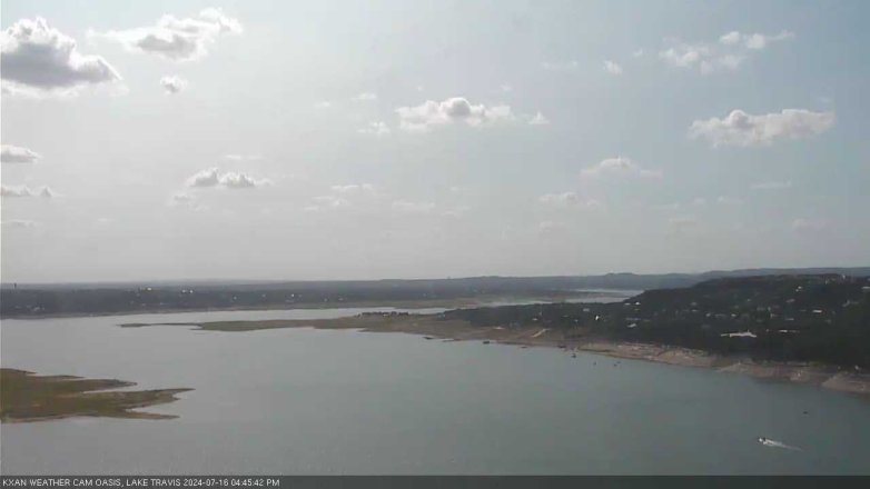 Lake Travis webcam, July 16, 2024 4:45 PM CT