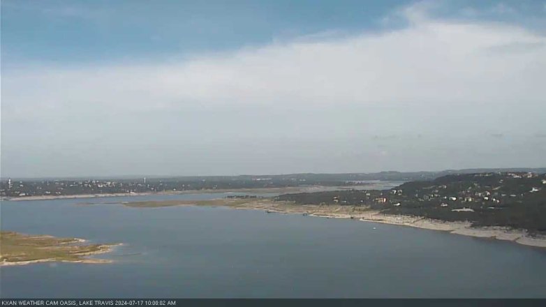 Lake Travis webcam, July 17, 2024 10:00 AM CT