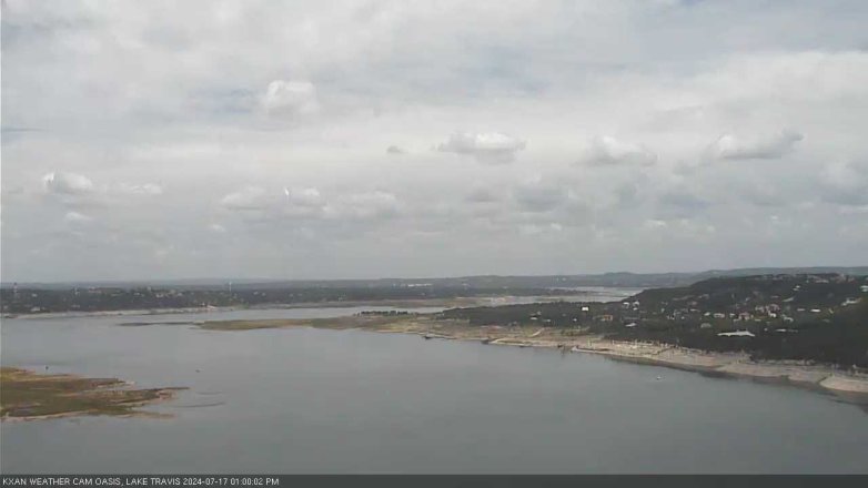 Lake Travis webcam, July 17, 2024 1:00 PM CT