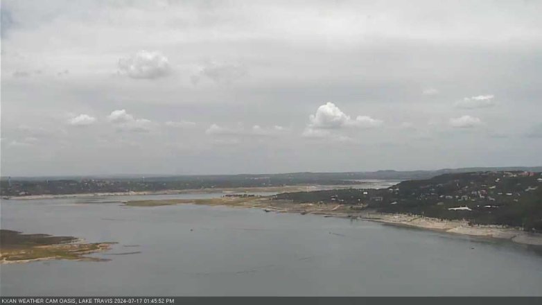 Lake Travis webcam, July 17, 2024 1:45 PM CT