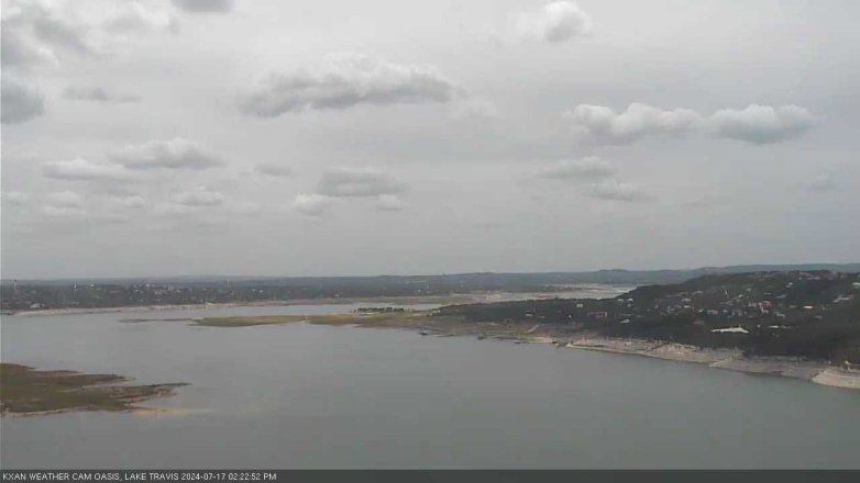 Lake Travis webcam, July 17, 2024 2:25 PM CT