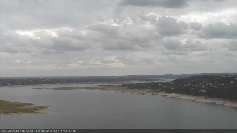 Lake Travis webcam, July 17, 2024 5:25 PM CT