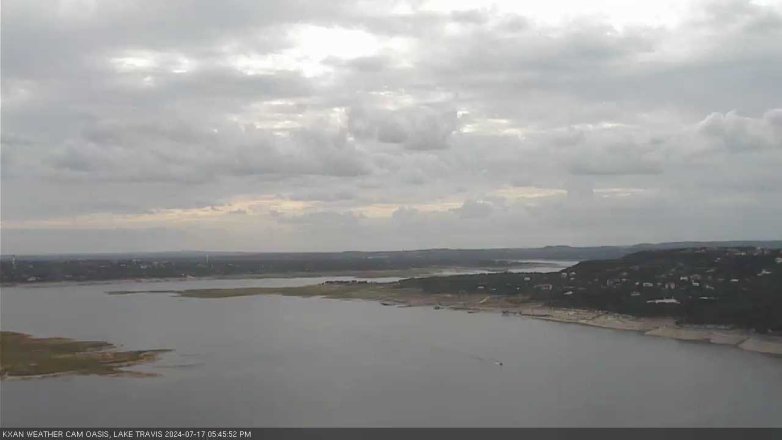 Lake Travis webcam, July 17, 2024 5:45 PM CT