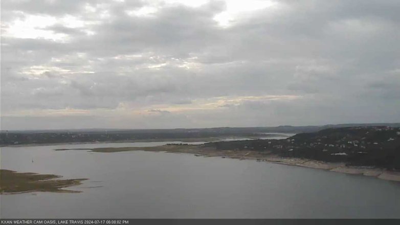 Lake Travis webcam, July 17, 2024 6:00 PM CT