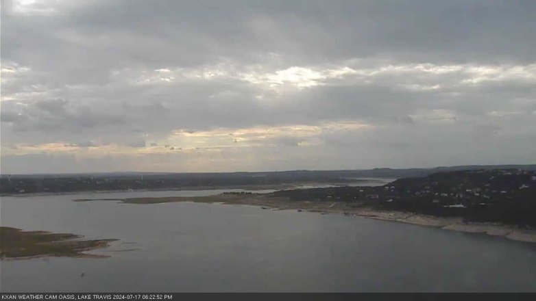 Lake Travis webcam, July 17, 2024 6:25 PM CT