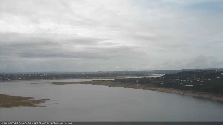 Lake Travis webcam, July 18, 2024 10:25 AM CT