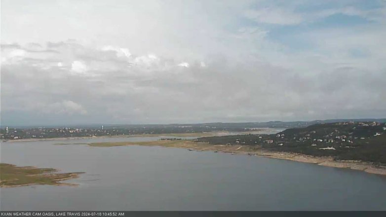 Lake Travis webcam, July 18, 2024 10:45 AM CT