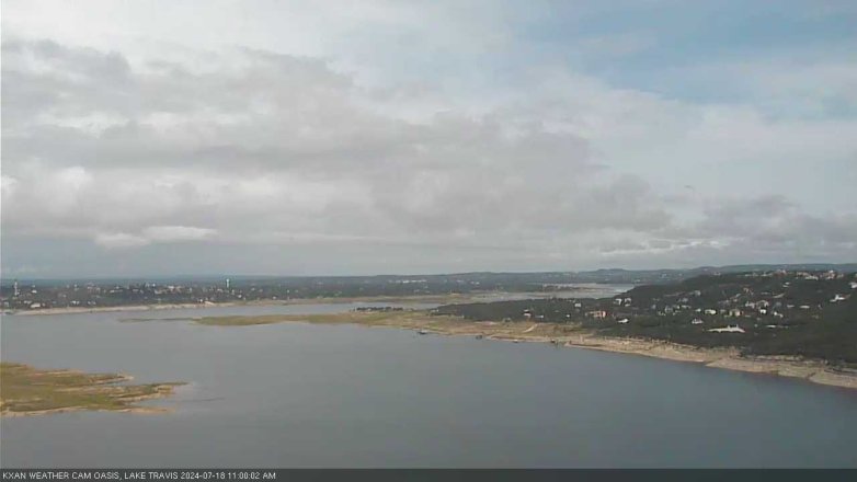 Lake Travis webcam, July 18, 2024 11:00 AM CT