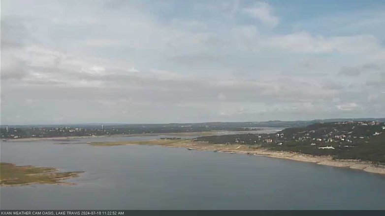 Lake Travis webcam, July 18, 2024 11:25 AM CT