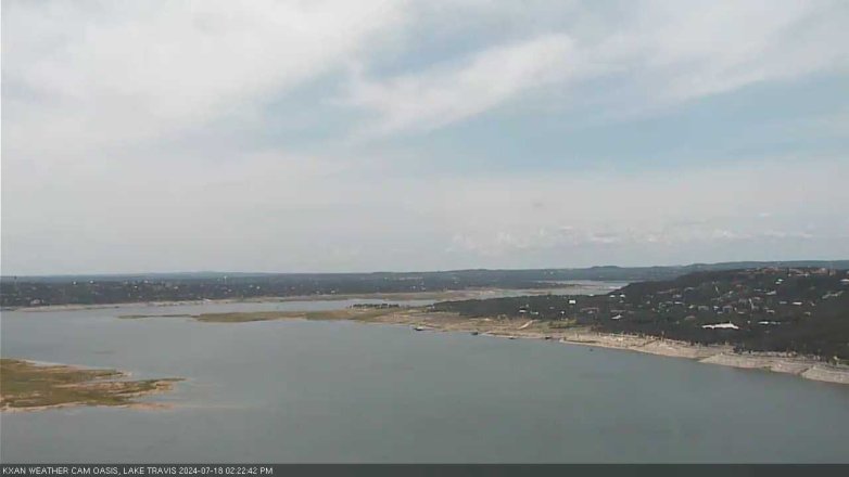 Lake Travis webcam, July 18, 2024 2:25 PM CT