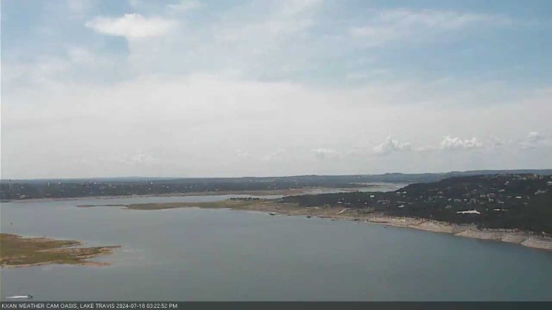 Lake Travis webcam, July 18, 2024 3:25 PM CT