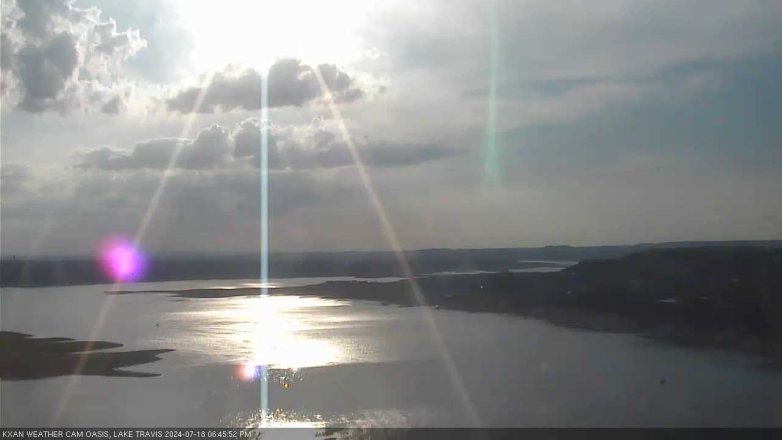Lake Travis webcam, July 18, 2024 6:45 PM CT