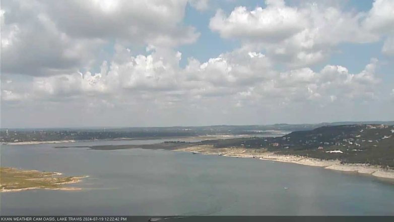 Lake Travis webcam, July 19, 2024 12:25 PM CT