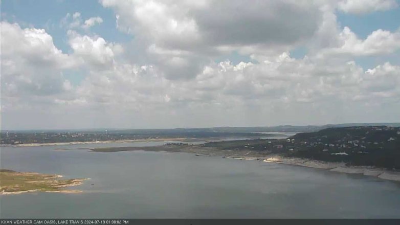 Lake Travis webcam, July 19, 2024 1:00 PM CT