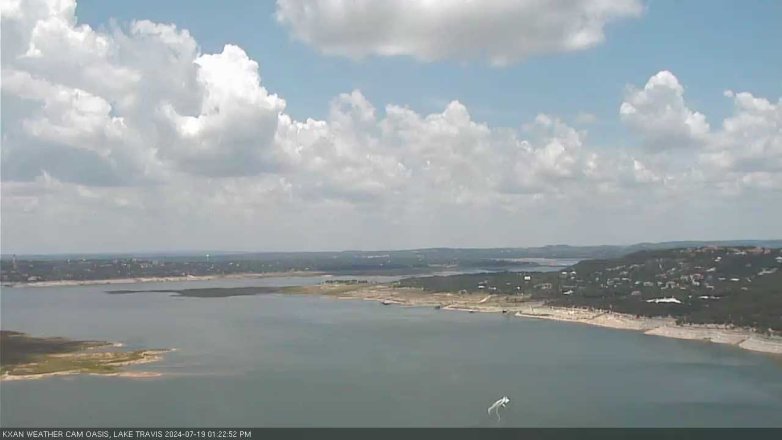 Lake Travis webcam, July 19, 2024 1:25 PM CT