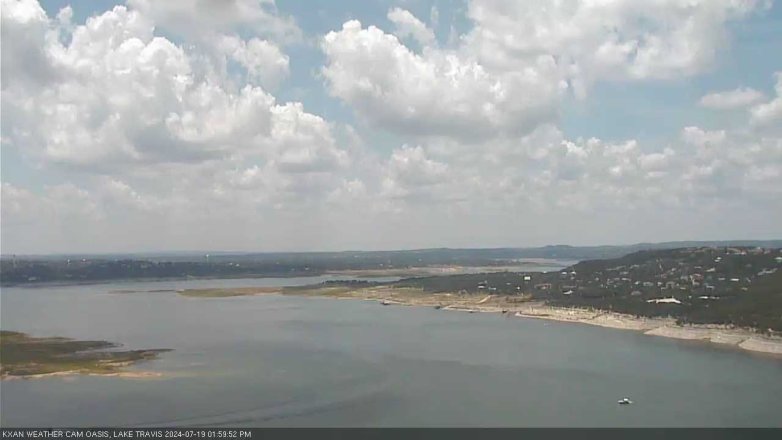 Lake Travis webcam, July 19, 2024 2:00 PM CT
