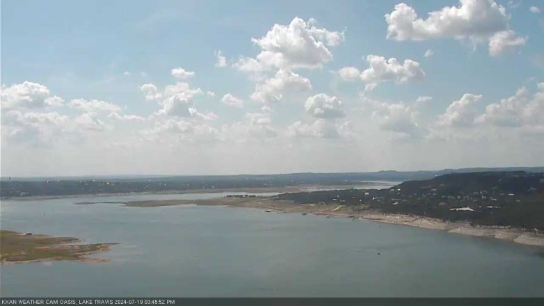 Lake Travis webcam, July 19, 2024 3:45 PM CT