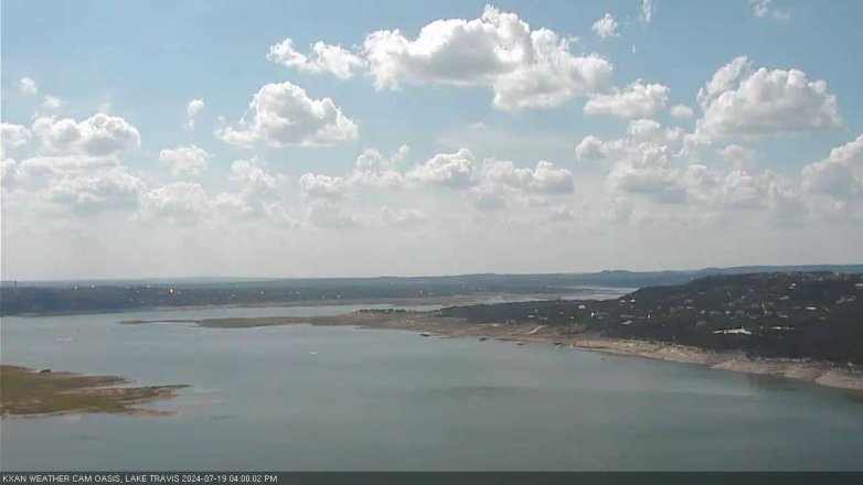 Lake Travis webcam, July 19, 2024 4:00 PM CT