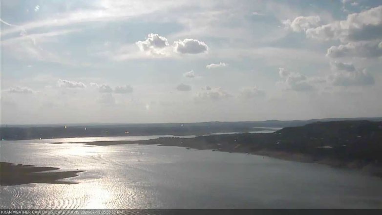Lake Travis webcam, July 19, 2024 6:00 PM CT