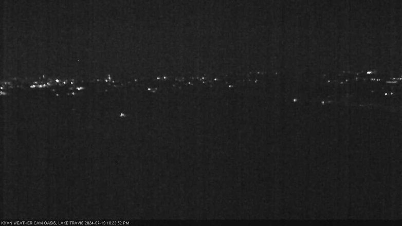 Lake Travis webcam, July 19, 2024 10:25 PM CT