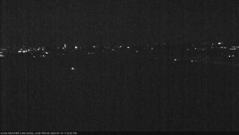 Lake Travis webcam, July 19, 2024 11:25 PM CT