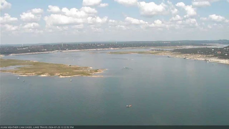Lake Travis webcam, July 20, 2024 12:25 PM CT