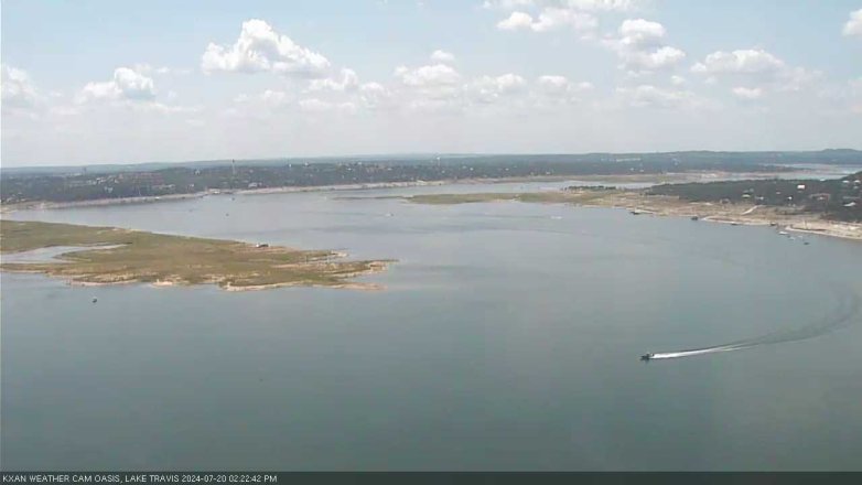 Lake Travis webcam, July 20, 2024 2:25 PM CT