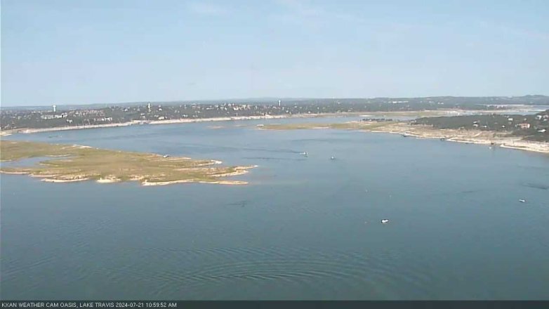 Lake Travis webcam, July 21, 2024 11:00 AM CT
