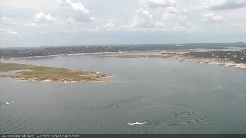 Lake Travis webcam, July 21, 2024 1:25 PM CT