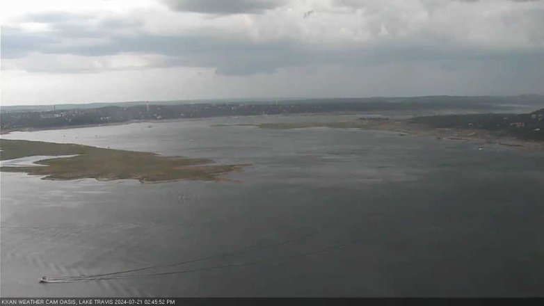 Lake Travis webcam, July 21, 2024 2:45 PM CT