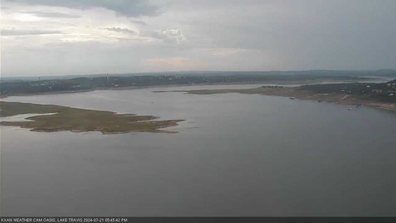 Lake Travis webcam, July 21, 2024 5:45 PM CT