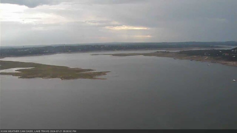 Lake Travis webcam, July 21, 2024 6:00 PM CT