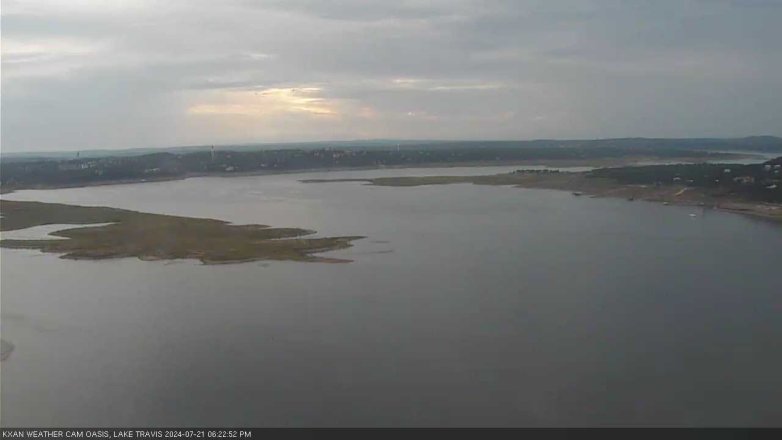 Lake Travis webcam, July 21, 2024 6:25 PM CT