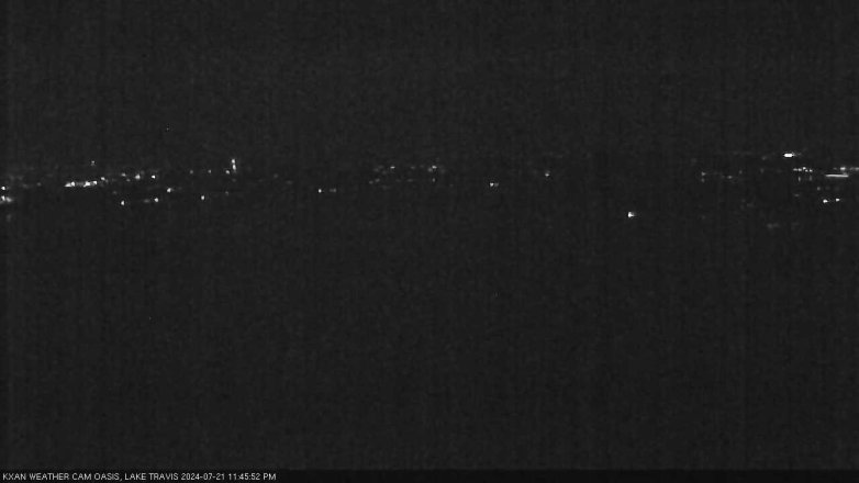 Lake Travis webcam, July 21, 2024 11:45 PM CT