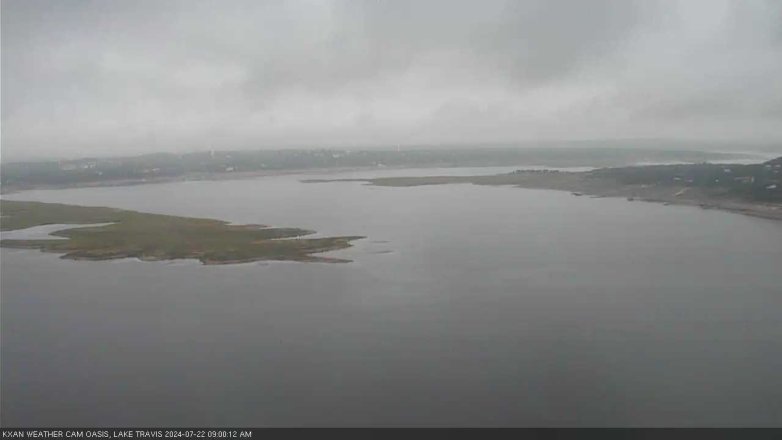 Lake Travis webcam, July 22, 2024 9:00 AM CT