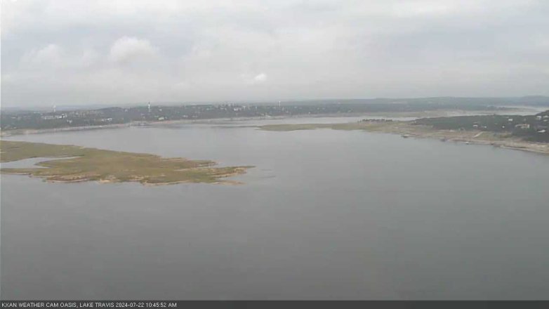 Lake Travis webcam, July 22, 2024 10:45 AM CT